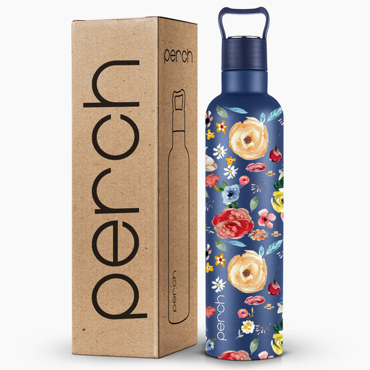 Oasis Floral Printed Vacuum Bottle