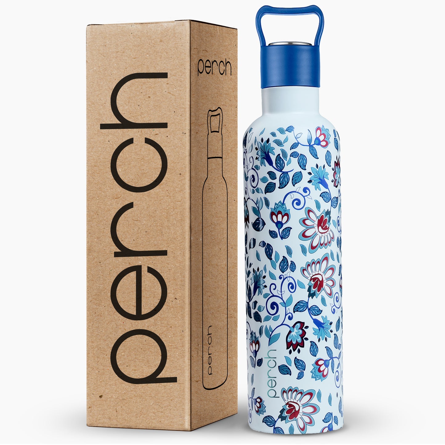 Oasis Floral Printed Vacuum Bottle